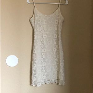 Never worn, floral lace dress